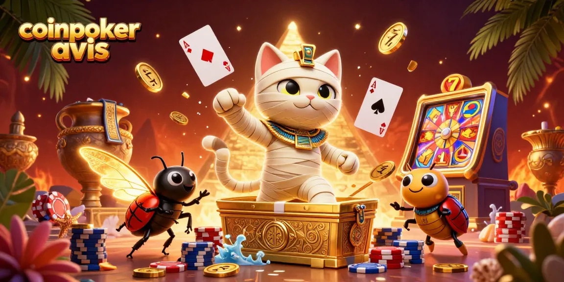 Jouez avec le casino crypto CoinPoker Avis en découvrant ses jeux captivants.