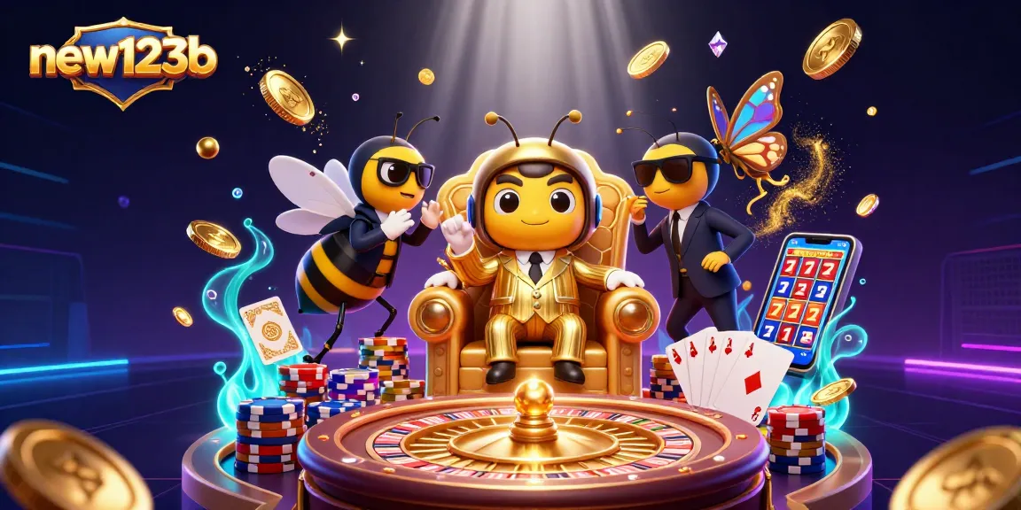 Engage with new123b casino's thrilling environment featuring vibrant games and glittering rewards.