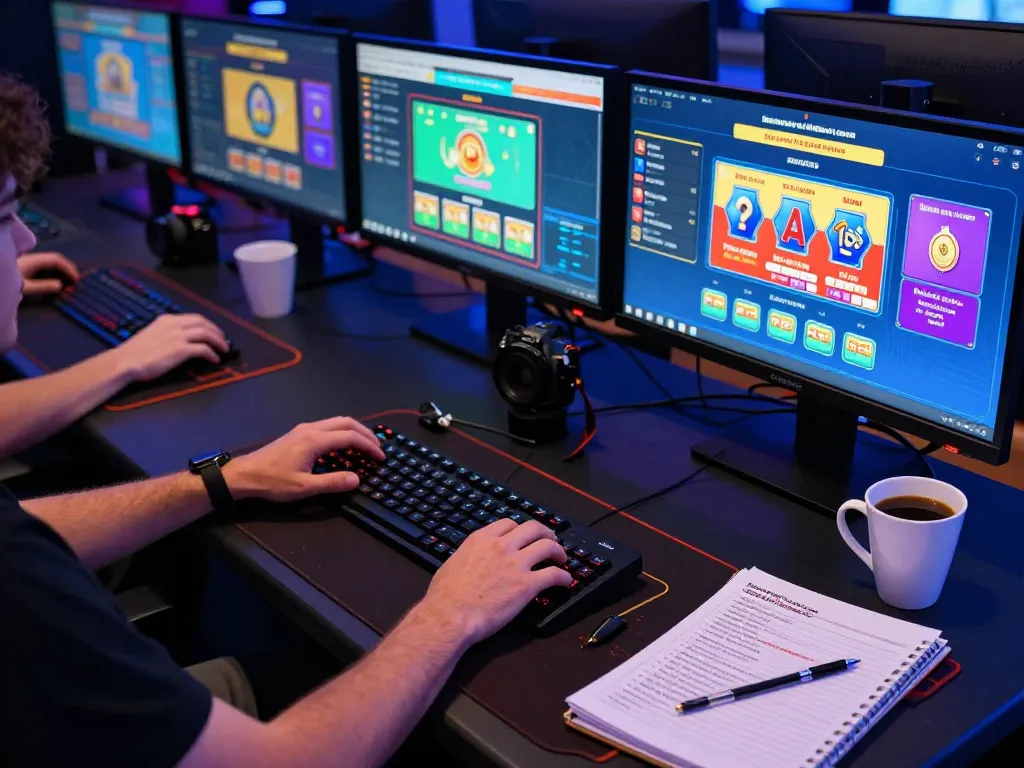 Enjoying game strategies at home from the best widget store with engaging desktop online gambling setup