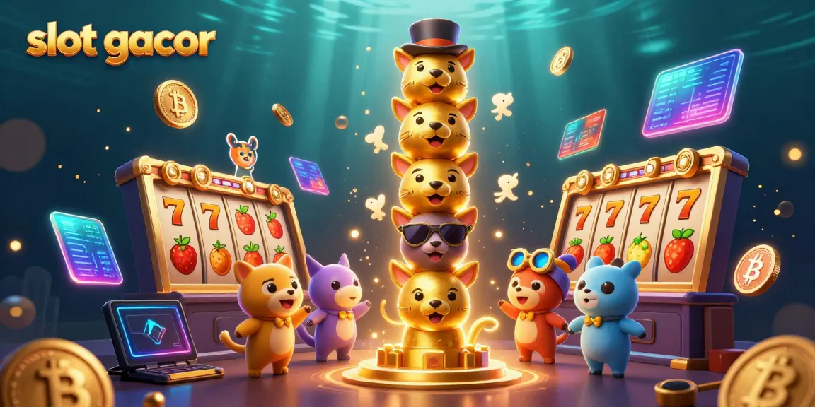 Permainan slot gacor yang menarik dengan simbol ceria, menawarkan kesenangan dan kemenangan