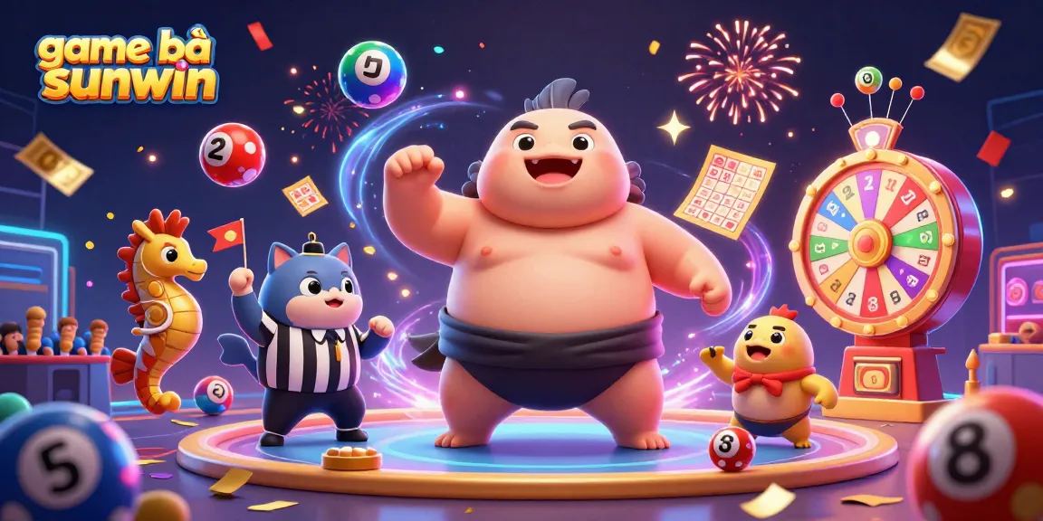 Engage in thrilling game bài sunwin with dynamic elements showcasing a festive gaming atmosphere.