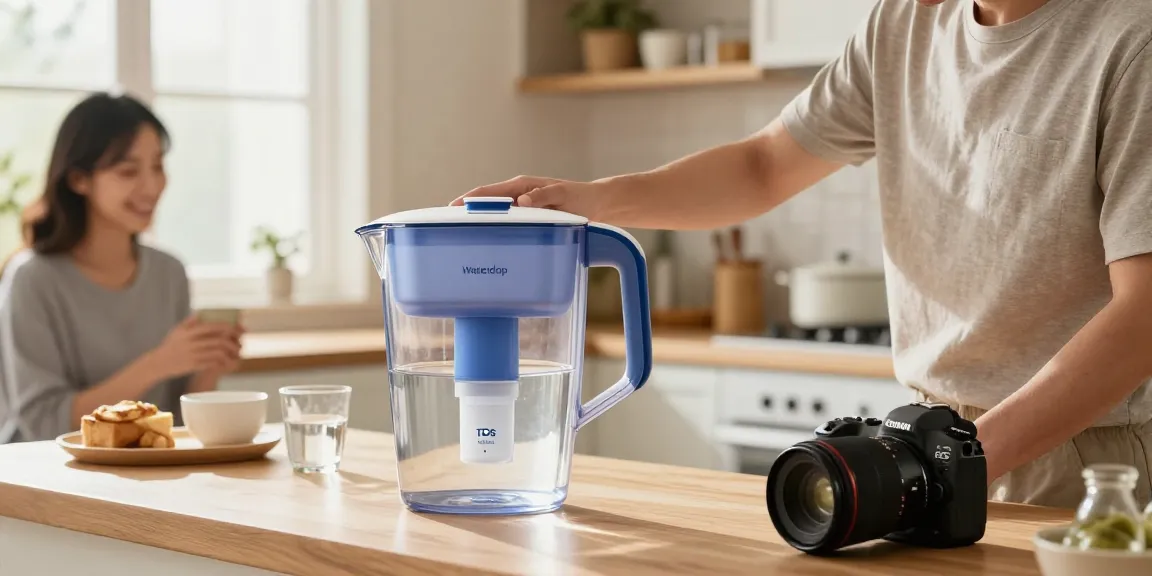 Waterdrop TDS Reduction Water Filter Pitcher with 1 Filter demonstration by trusted local provider.