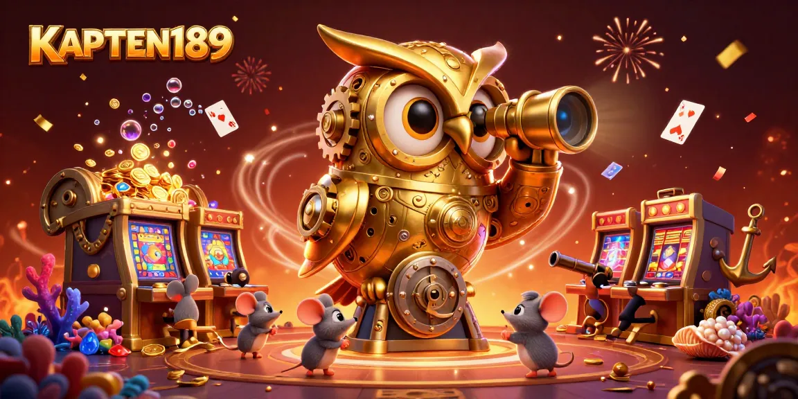 KAPTEN189 memberi pengalaman bermain slot terbaik dengan ilustrasi 3D penuh warna dan detail magis.
