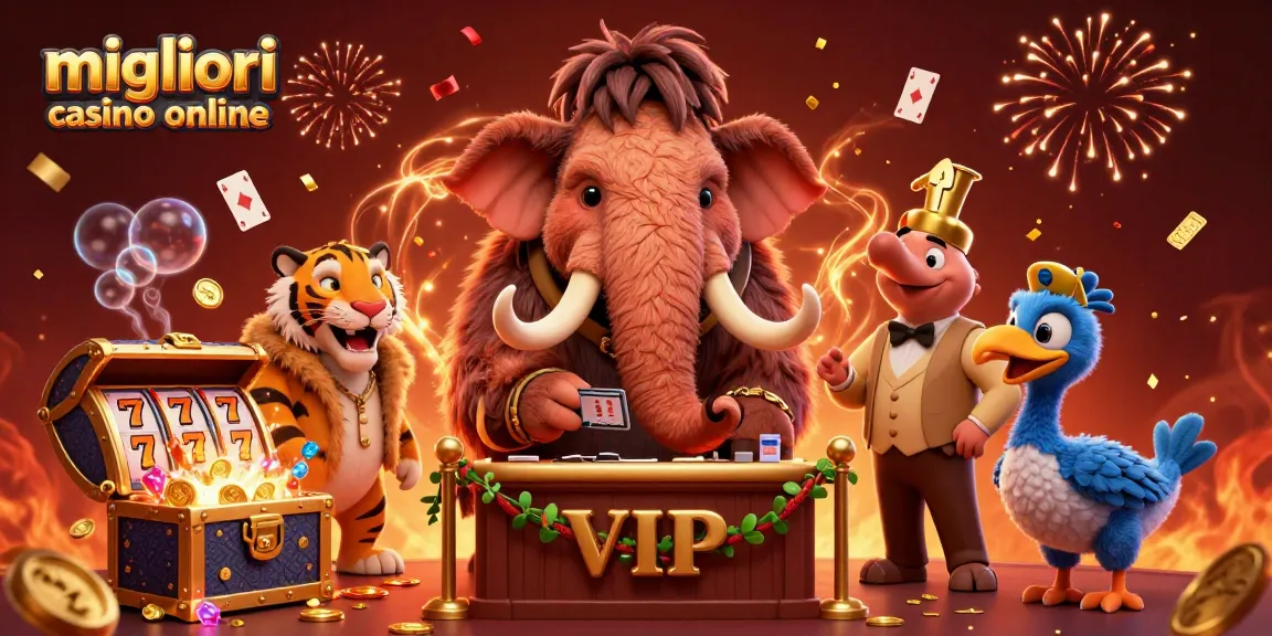 Gioca nei migliori casino online e scopri offerte esclusive con un bouncer mammuth e un ospite VIP.