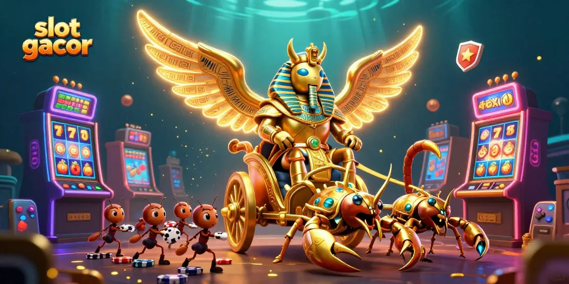 Engage with slot gacor for a thrilling casino experience featuring animated characters and rich gaming elements.