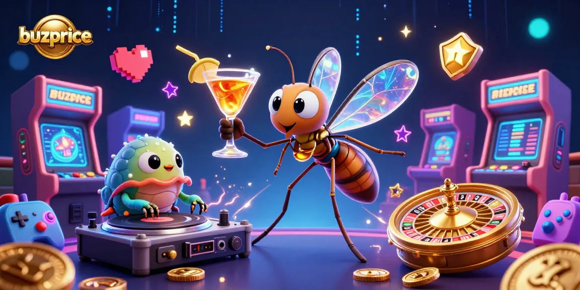 Engage in dynamic casino adventures at buzprice, featuring unique gaming visuals and vibrant character interactions.