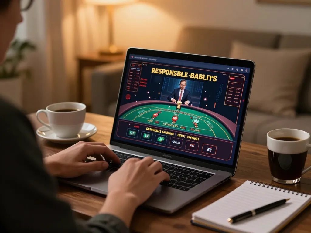 Engaging in online casino gaming with a deposit 1000 strategy at home.