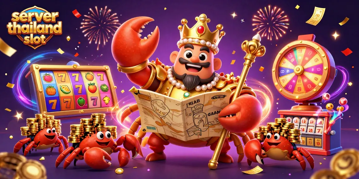 Engage with top-tier slot games at server thailand slot with a dynamic casino illustration.