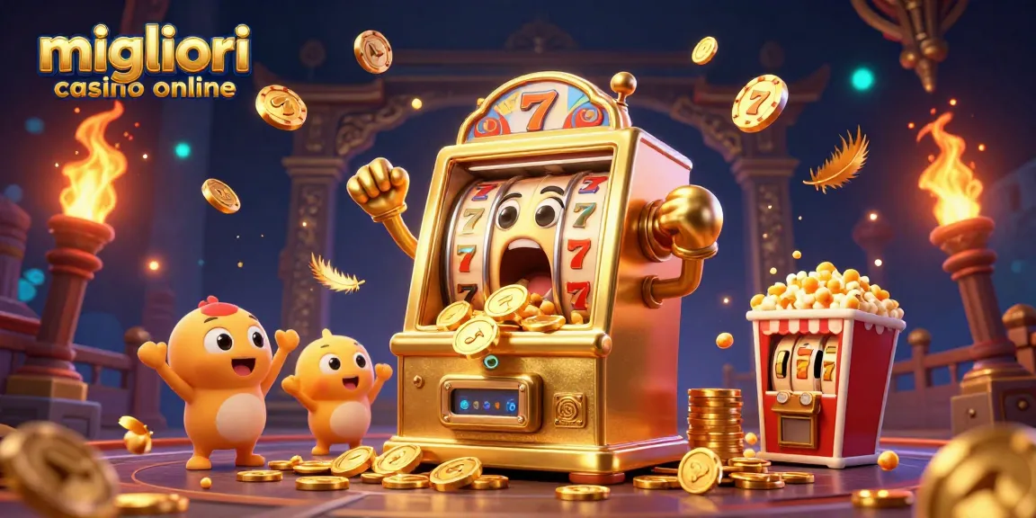 Giocando nei migliori casino online, un simbolico jackpot dalla slot d'oro porta emozione e divertimento.