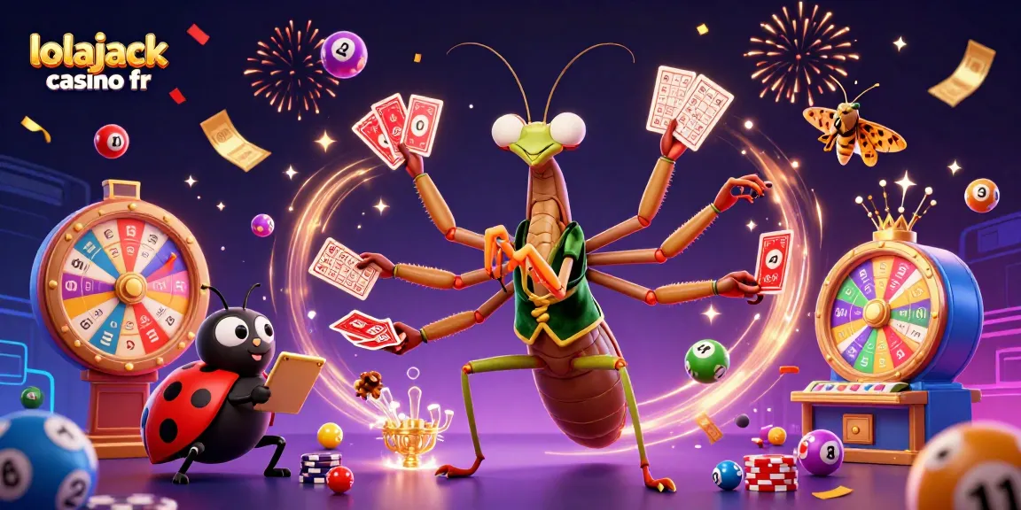 Experience thrilling games at lolajack casino fr with vibrant casino elements and colorful energy!