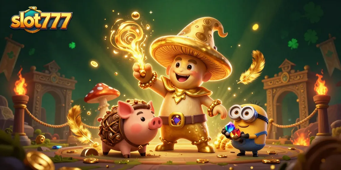 Mainkan slot777 dengan ilustrasi karakter ajaib yang menarik dan keberuntungan yang berlimpah.