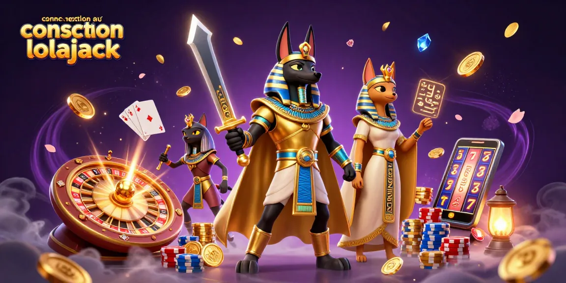 Experience thrilling games at connexion au casino lolajack with dazzling characters and rich casino elements.